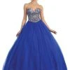 May Queen - Strapless Sweetheart Sequined Formal Ballgown 2 May Queen - Strapless Sweetheart Sequined Formal Ballgown