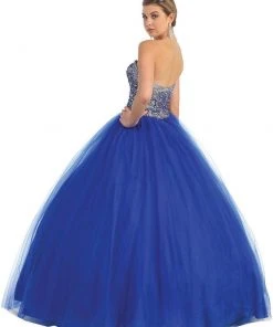 May Queen - Strapless Sweetheart Sequined Formal Ballgown 13 May Queen - Strapless Sweetheart Sequined Formal Ballgown