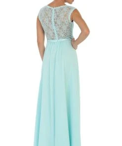 May Queen - Stunning Embellished Sweetheart Neck Chiffon A-Line Evening Dress