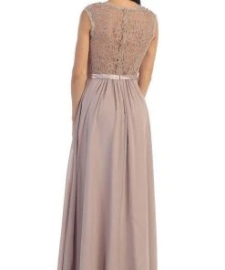 May Queen - Stunning Embellished Sweetheart Neck Chiffon A-Line Evening Dress