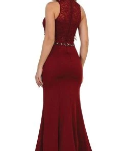 Formal Gowns May Queen - Two Piece Embellished Sheath Evening Dress