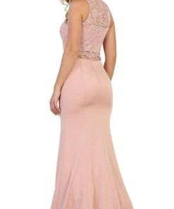 Formal Gowns May Queen - Two Piece Embellished Sheath Evening Dress