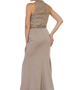 Formal Gowns May Queen - Two Piece Embellished Sheath Evening Dress