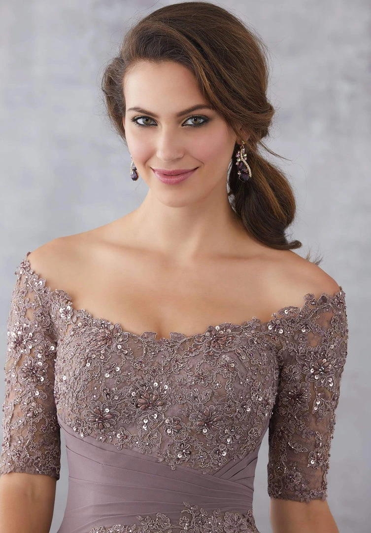 MGNY By Mori Lee - 71706 Embroidered Off-Shoulder A-line Gown 5 MGNY By Mori Lee - 71706 Embroidered Off-Shoulder A-line Gown