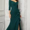 MGNY By Mori Lee - Off Shoulder Fit And Flare Evening Dress 72424SC Formal Gowns