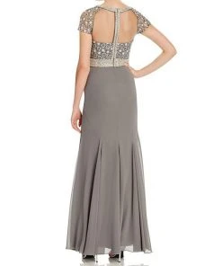 MIGNON - Embellished Long Dress VM1730B
