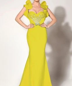 MNM Couture - 2278 Embellished Sweetheart Trumpet Dress Formal Gowns