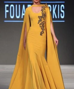 MNM Couture - 2290 Embellished High Neck Trumpet Dress Formal Gowns 9 MNM Couture - 2290 Embellished High Neck Trumpet Dress Formal Gowns