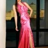 MNM Couture - 5982 Bedazzled Halter Trumpet Dress Formal Gowns