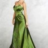 MNM Couture - 6538 Strapless Embellished Taffeta Gown Formal Gowns