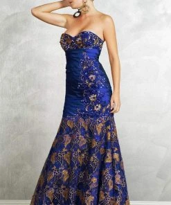 MNM Couture - 6539 Laced Sweetheart A-line Dress