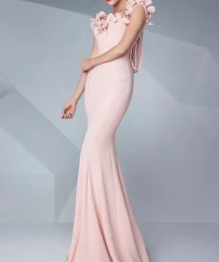 Formal Gowns MNM Couture - Detailed Sweetheart Mermaid Dress G0548