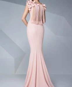 Formal Gowns MNM Couture - Detailed Sweetheart Mermaid Dress G0548