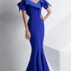 MNM Couture - Folded Off-Shoulder Mermaid Gown G0782 Formal Gowns 2 MNM Couture - Folded Off-Shoulder Mermaid Gown G0782 Formal Gowns