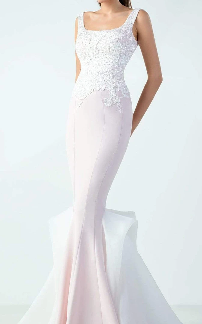 MNM Couture - Intricate Floral Lace Couture Dress G0722 3 MNM Couture - Intricate Floral Lace Couture Dress G0722