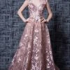Formal Gowns MNM Couture - K3614 Sleeveless Applique Scoop Tulle Ballgown