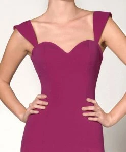 MNM Couture N0020 Tiered Ruffles Mermaid Gown - 1 Pc Purple In Size 14 Available Formal Gowns