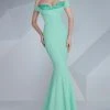 MNM Couture - Ornate Off-Shoulder Mermaid Gown G0592 Formal Gowns