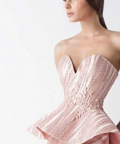 MNM Couture - Two Piece Sweetheart Neck Sheath Dress G0776 Formal Gowns 5 MNM Couture - Two Piece Sweetheart Neck Sheath Dress G0776 Formal Gowns