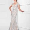 Mon Cheri - Trumpet Gown 117D70 - 1 Pc Nude/Blue In Size 10 And 2 Pcs Charcoal In Size 8 Available Formal Gowns 2 Mon Cheri - Trumpet Gown 117D70 - 1 Pc Nude/Blue In Size 10 And 2 Pcs Charcoal In Size 8 Available Formal Gowns