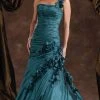 Montage By Mon Cheri - 110940 Floral Appliqued Mermaid Evening Gown Formal Gowns