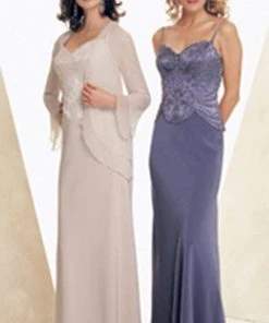 Formal Gowns Montage By Mon Cheri - 25905P Sleeveless Sweetheart Dress With Jacket