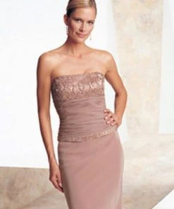 Montage By Mon Cheri - 26908P Embroidered Straight Across Evening Gown 5 Montage By Mon Cheri - 26908P Embroidered Straight Across Evening Gown