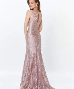 Formal Gowns Montage By Mon Cheri - Allover Lace Trumpet Gown 119932 - 1 Pc Rose Quartz In Size 16 Available 5 Formal Gowns Montage By Mon Cheri - Allover Lace Trumpet Gown 119932 - 1 Pc Rose Quartz In Size 16 Available