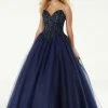 Mori Lee - 45008 Bejeweled Strapless Sweetheart Glitter Ballgown Formal Gowns 2 Mori Lee - 45008 Bejeweled Strapless Sweetheart Glitter Ballgown Formal Gowns