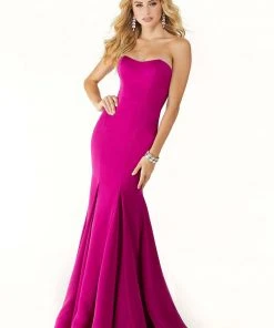 Formal Gowns Mori Lee - 45034 Strapless Sweetheart Trumpet Dress