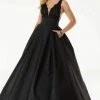 Formal Gowns Mori Lee - 45080 Beaded Taffeta Long Ballgown 2 Formal Gowns Mori Lee - 45080 Beaded Taffeta Long Ballgown