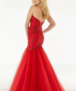 Mori Lee - 45096 Intricately Beaded Mermaid Long Dress