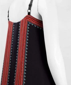 Muse - M3231M Box Pleated Jersey Trapeze Dress Cocktail Dresses 7 Muse - M3231M Box Pleated Jersey Trapeze Dress Cocktail Dresses