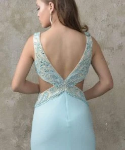 Formal Gowns Nina Canacci - 1217 Dress In Mint 6 Formal Gowns Nina Canacci - 1217 Dress In Mint