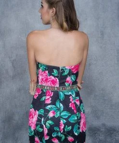 Nina Canacci - 1362 Floral Deep Sweetheart Mermaid Dress Formal Gowns