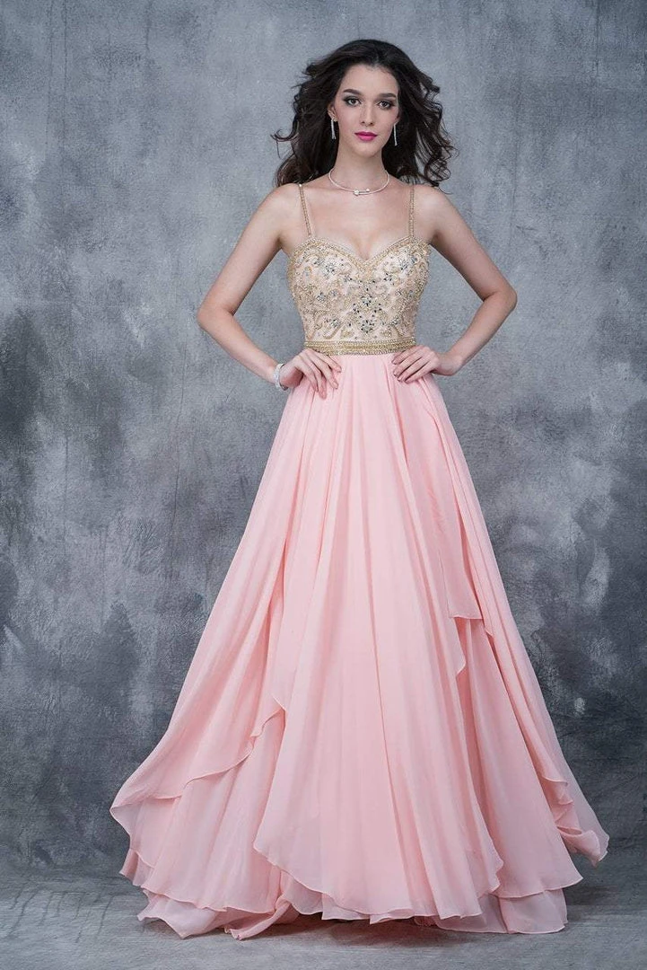 Nina Canacci - 1366 Bedazzled Sweetheart A-line Dress 6 Nina Canacci - 1366 Bedazzled Sweetheart A-line Dress