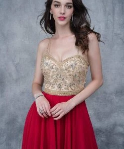 Nina Canacci - 1366 Bedazzled Sweetheart A-line Dress 9 Nina Canacci - 1366 Bedazzled Sweetheart A-line Dress