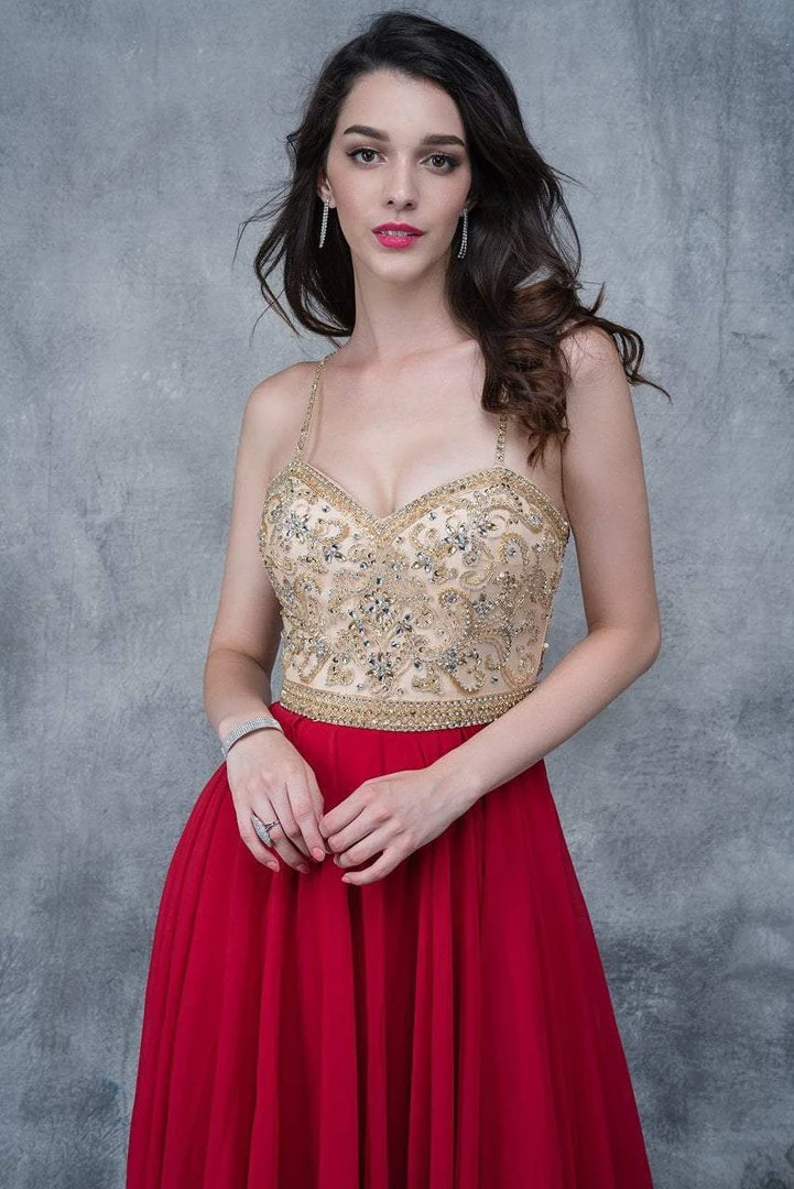 Nina Canacci - 1366 Bedazzled Sweetheart A-line Dress 4 Nina Canacci - 1366 Bedazzled Sweetheart A-line Dress