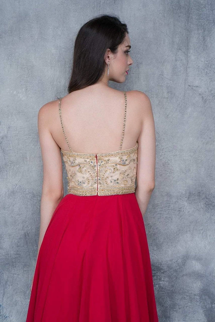 Nina Canacci - 1366 Bedazzled Sweetheart A-line Dress 5 Nina Canacci - 1366 Bedazzled Sweetheart A-line Dress