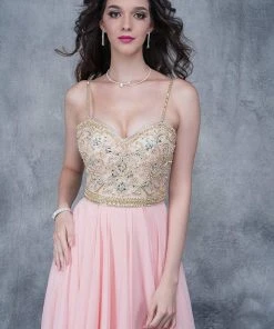 Nina Canacci - 1366 Bedazzled Sweetheart A-line Dress 12 Nina Canacci - 1366 Bedazzled Sweetheart A-line Dress