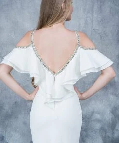 Nina Canacci - 1375 Embellished V-neck Sheath Dress 11 Nina Canacci - 1375 Embellished V-neck Sheath Dress