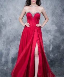 Formal Gowns Nina Canacci - 1391 Bejeweled Sweetheart A-line Dress