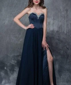 Formal Gowns Nina Canacci - 1391 Bejeweled Sweetheart A-line Dress