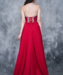 Formal Gowns Nina Canacci - 1391 Bejeweled Sweetheart A-line Dress
