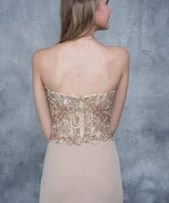 Formal Gowns Nina Canacci - 2117 Embroidered Illusion Corset Gown 15 Formal Gowns Nina Canacci - 2117 Embroidered Illusion Corset Gown