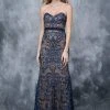 Nina Canacci - 2120 Embroidered Sweetheart Sheath Dress