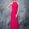 Nina Canacci - 2159 High Halter Cutout Sheath Gown Formal Gowns