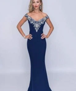Nina Canacci - 2201 Crystal Beaded Off Shoulder Mermaid Gown Formal Gowns 10 Nina Canacci - 2201 Crystal Beaded Off Shoulder Mermaid Gown Formal Gowns