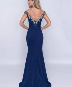 Nina Canacci - 2201 Crystal Beaded Off Shoulder Mermaid Gown Formal Gowns 11 Nina Canacci - 2201 Crystal Beaded Off Shoulder Mermaid Gown Formal Gowns