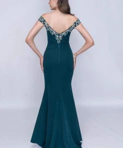 Nina Canacci - 2201 Crystal Beaded Off Shoulder Mermaid Gown Formal Gowns 13 Nina Canacci - 2201 Crystal Beaded Off Shoulder Mermaid Gown Formal Gowns